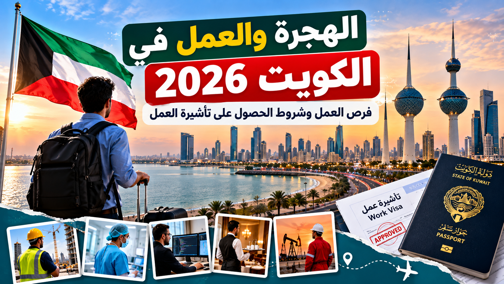 الهجرة والعمل في الكويت