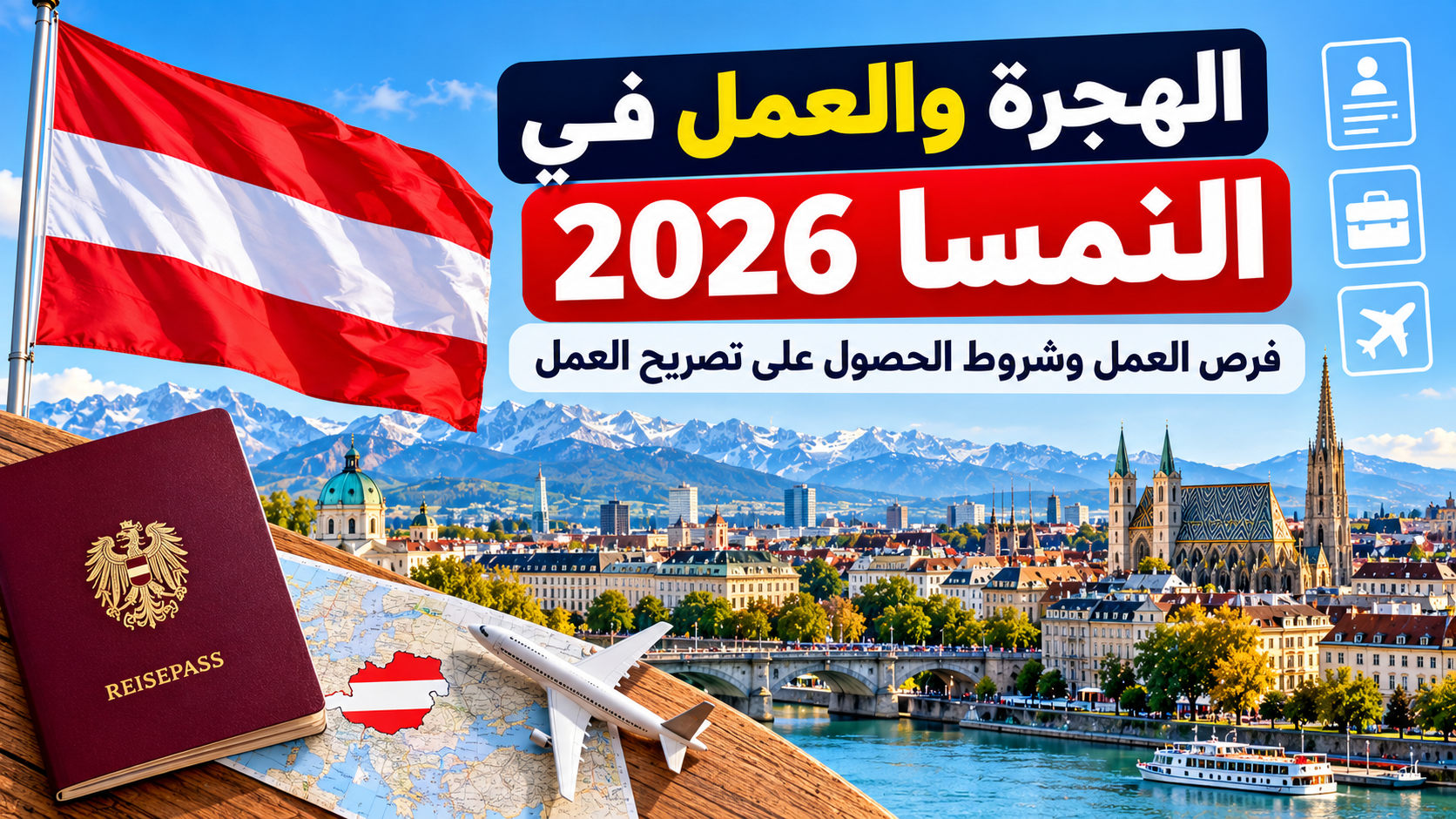 الهجرة والعمل في النمسا 2026: فرص العمل وشروط الحصول على تصريح العمل